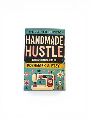 Handmade Hustle Guidebook - Teal & Yellow Cover